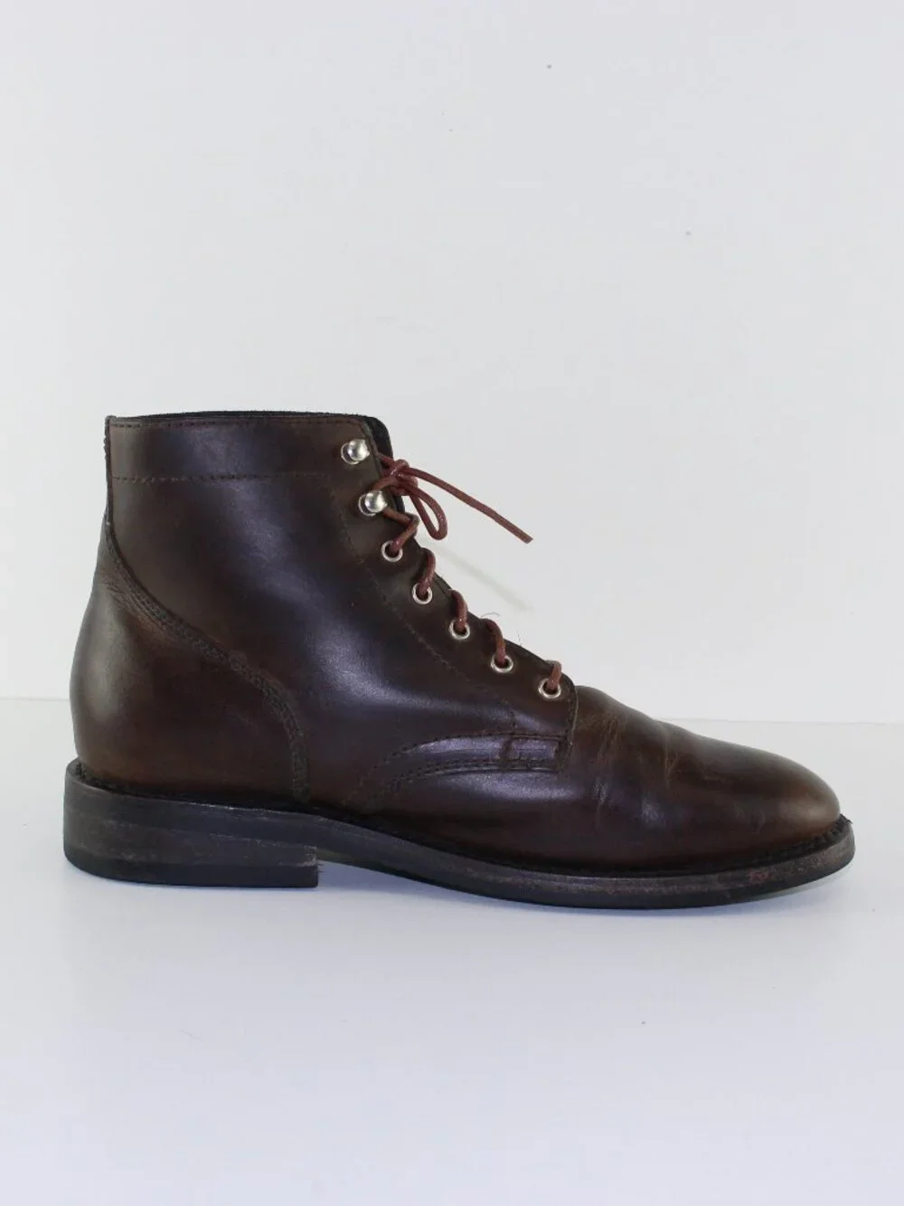 Thursdays Brown Leather Ankle Boots (9 US)